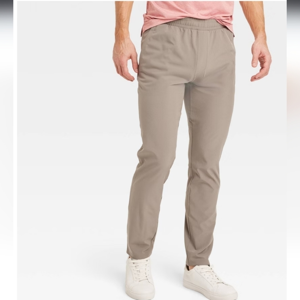 Men's Woven Pants - All In Motion Persuading Gray XXL